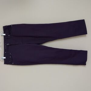 Size 16/32 Code Blue Marielle Slim Straight Blingy Purple Denim Jeans 16